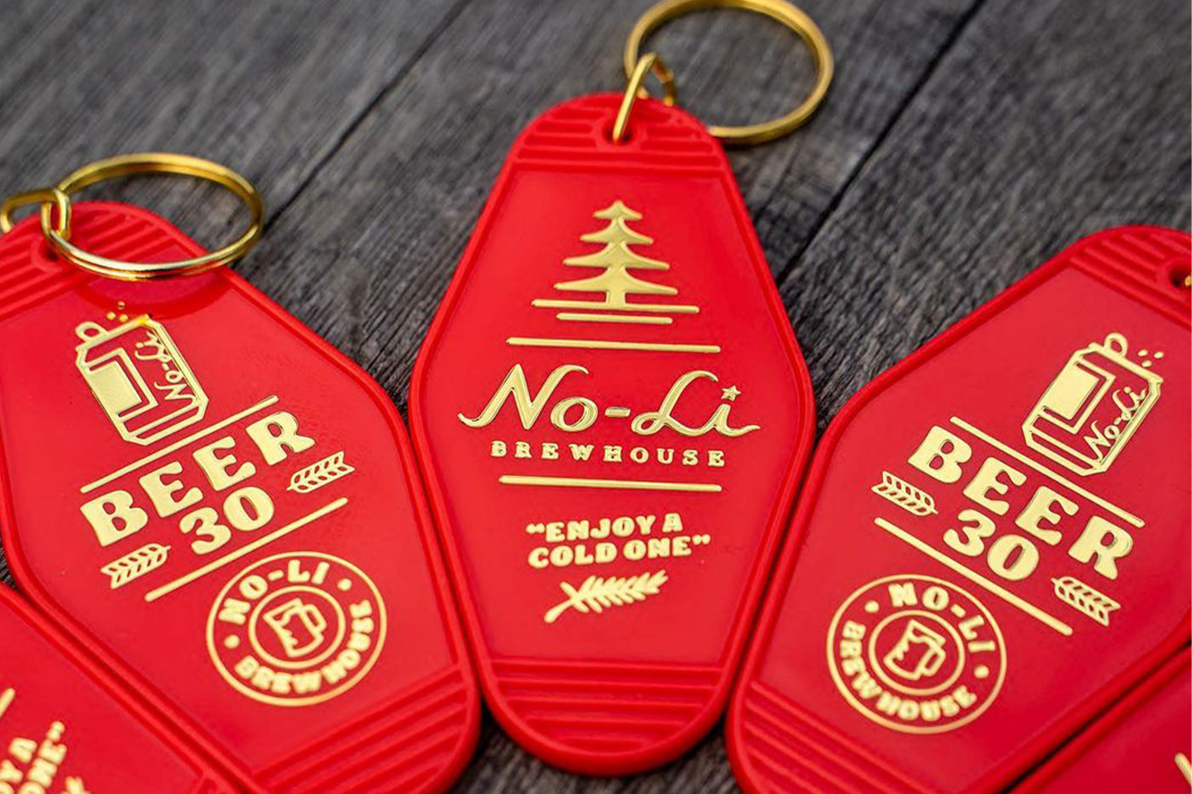 Bison Printing | Custom Motel Keychains